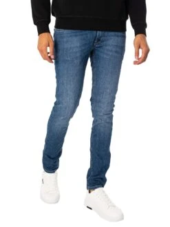 Antony Morato Ozzy Tapered Jeans - Light Blue Denim