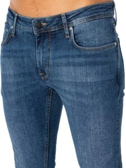 Antony Morato Ozzy Tapered Jeans - Light Blue Denim -Standout Fashion Shop 48124e 1