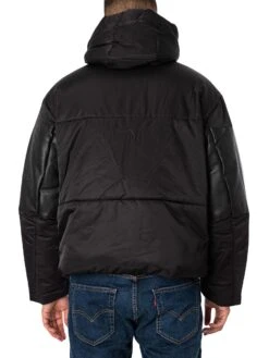 Armani Exchange Blouson Jacket - Black -Standout Fashion Shop 48129c