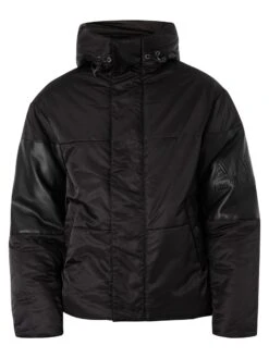 Armani Exchange Blouson Jacket - Black -Standout Fashion Shop 48129h