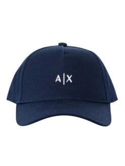 Armani Exchange Logo Baseball Cap - Navy -Standout Fashion Shop 48134e