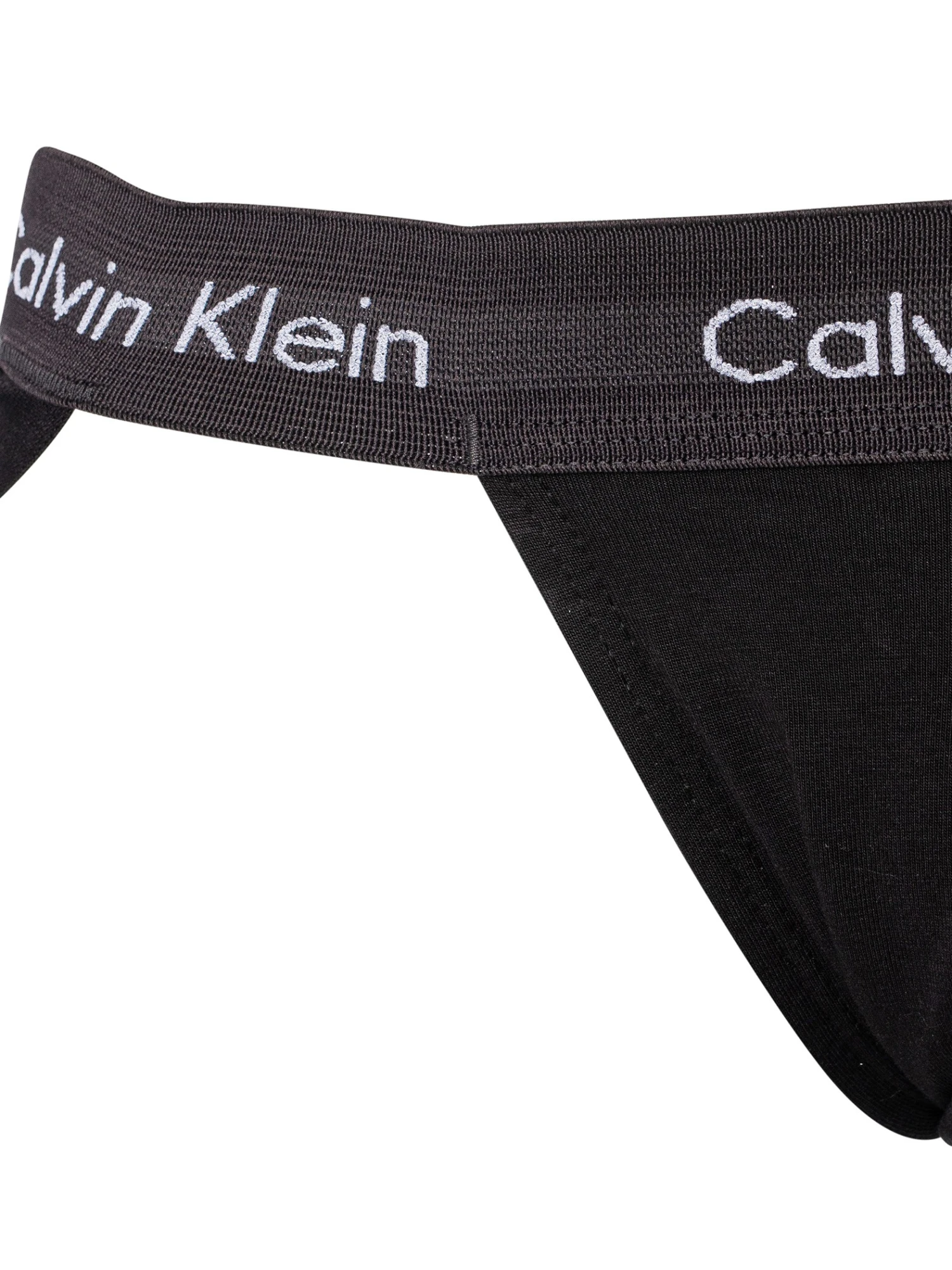 Calvin Klein 3 Pack Jock Straps - Black (Multi) 3 Calvin Klein 3 Pack Jock Straps - Black (Multi) - Image 3