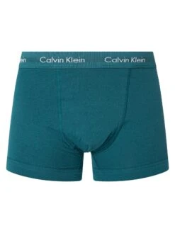 Calvin Klein 3 Pack Trunks - Blue/Black/Atlantic Deep -Standout Fashion Shop 48140e
