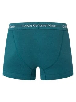 Calvin Klein 3 Pack Trunks - Blue/Black/Atlantic Deep -Standout Fashion Shop 48140f