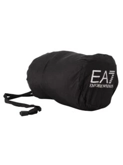 EA7 Logo Zip Down Jacket - Black -Standout Fashion Shop 48145f