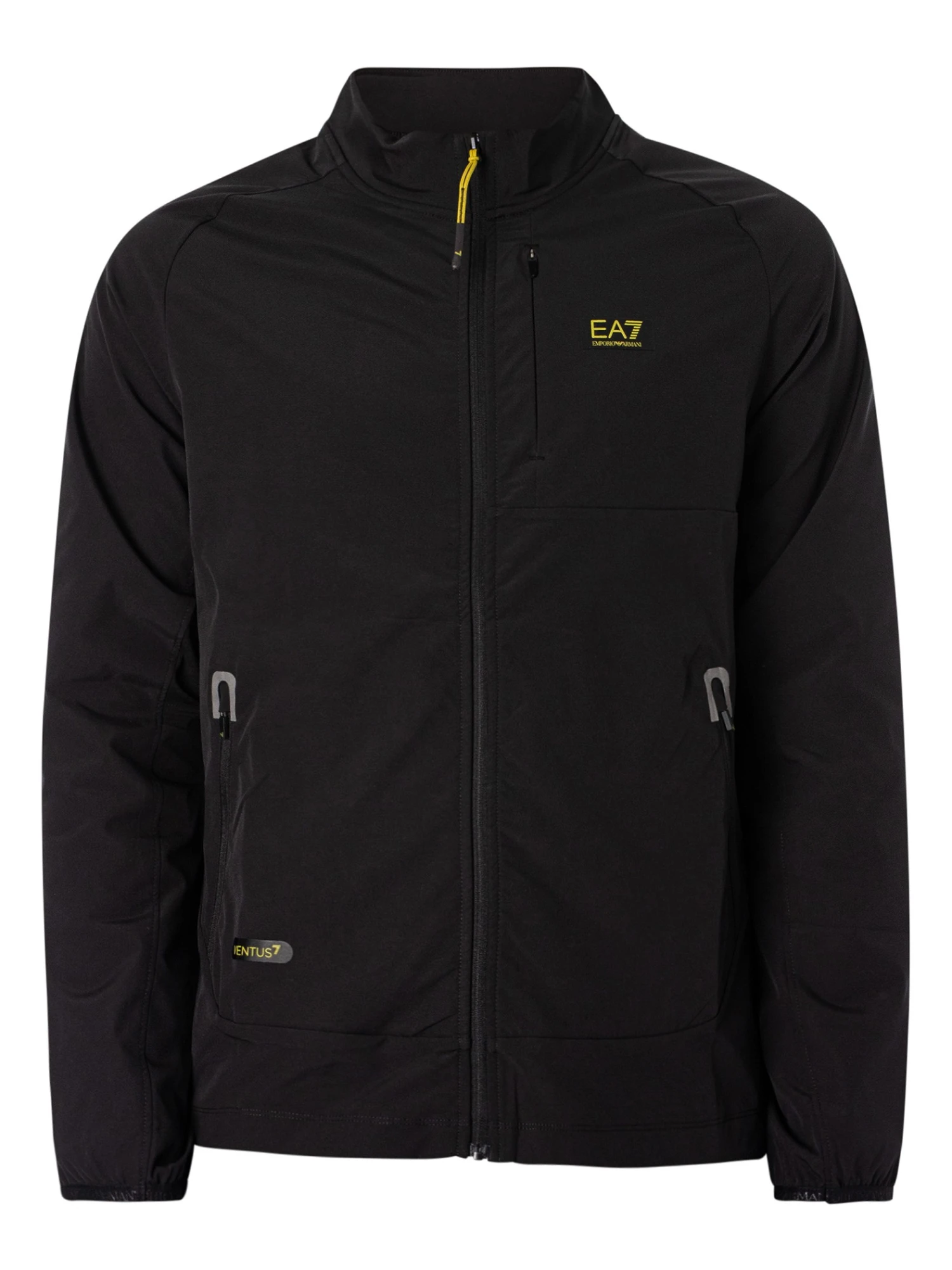 EA7 Ventus 7 Lightweight Jacket - Black/Gold 6 EA7 Ventus 7 Lightweight Jacket - Black/Gold - Image 6