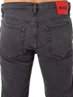 HUGO 634 Tapered Fit Jeans - Dark Grey -Standout Fashion Shop 48164d