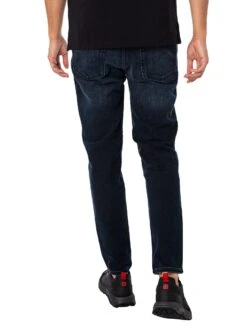 HUGO 634 Tapered Fit Jeans - Dark Blue -Standout Fashion Shop 48165c