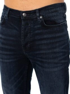 HUGO 634 Tapered Fit Jeans - Dark Blue -Standout Fashion Shop 48165e