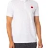 HUGO Dereso232 Slim Polo Shirt - White