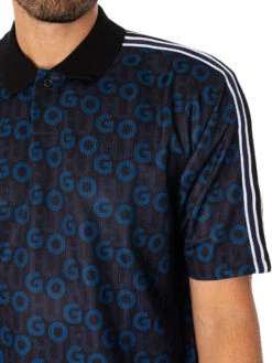 HUGO Dunlun Polo Shirt - Dark Blue 8 HUGO Dunlun Polo Shirt - Dark Blue -Standout Fashion Shop 48174d