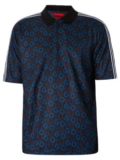 HUGO Dunlun Polo Shirt - Dark Blue 9 HUGO Dunlun Polo Shirt - Dark Blue -Standout Fashion Shop 48174e