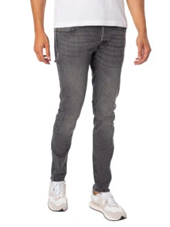 Jack & Jones Glenn Original 349 Slim Jeans - Black Denim