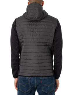 Jack & Jones Multi Quilted Jacket - Asphalt -Standout Fashion Shop 48181c
