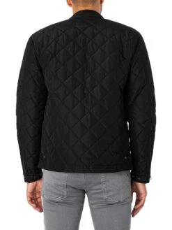 Replay Lightweight Jacket - Black -Standout Fashion Shop 48211c