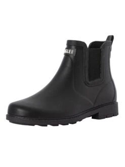 Aigle Carville Short Wellington Boots - Black