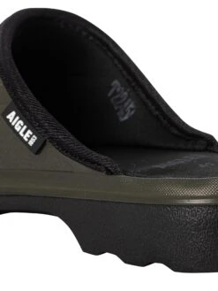 Aigle Taden Clogs - Khaki/Black 17 Aigle Taden Clogs - Khaki/Black -Standout Fashion Shop 48279i