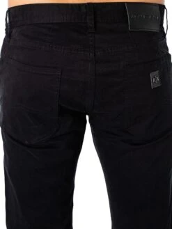 Armani Exchange 5 Pocket Slim Jeans - Black -Standout Fashion Shop 48282d