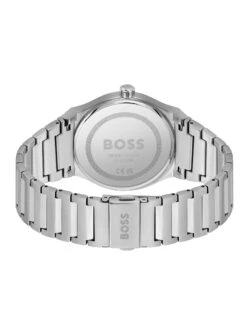 BOSS Cando Round Watch - Silver/Blue -Standout Fashion Shop 48287c