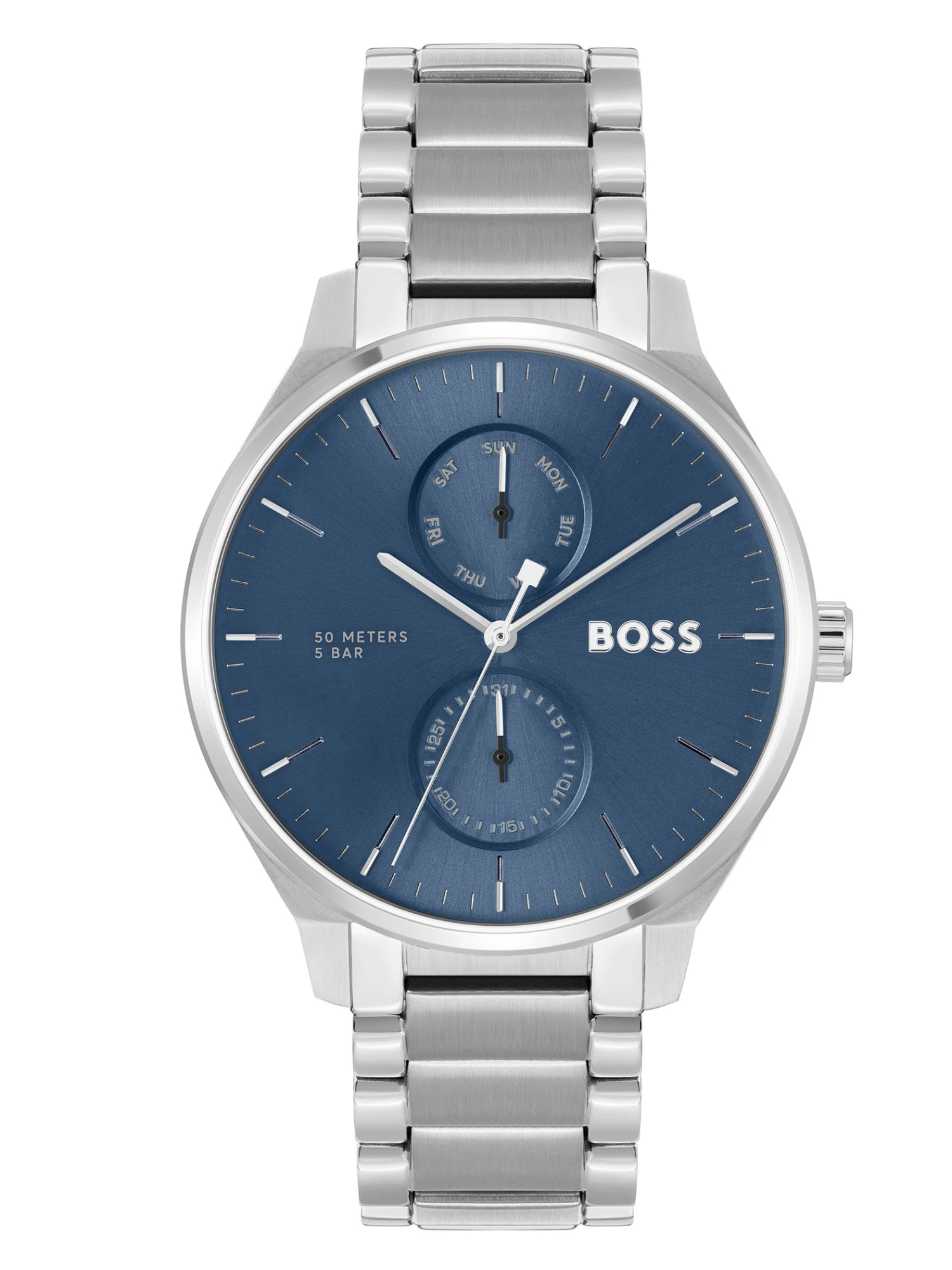 BOSS Tyler Steel Watch - Silver 1 BOSS Tyler Steel Watch - Silver
