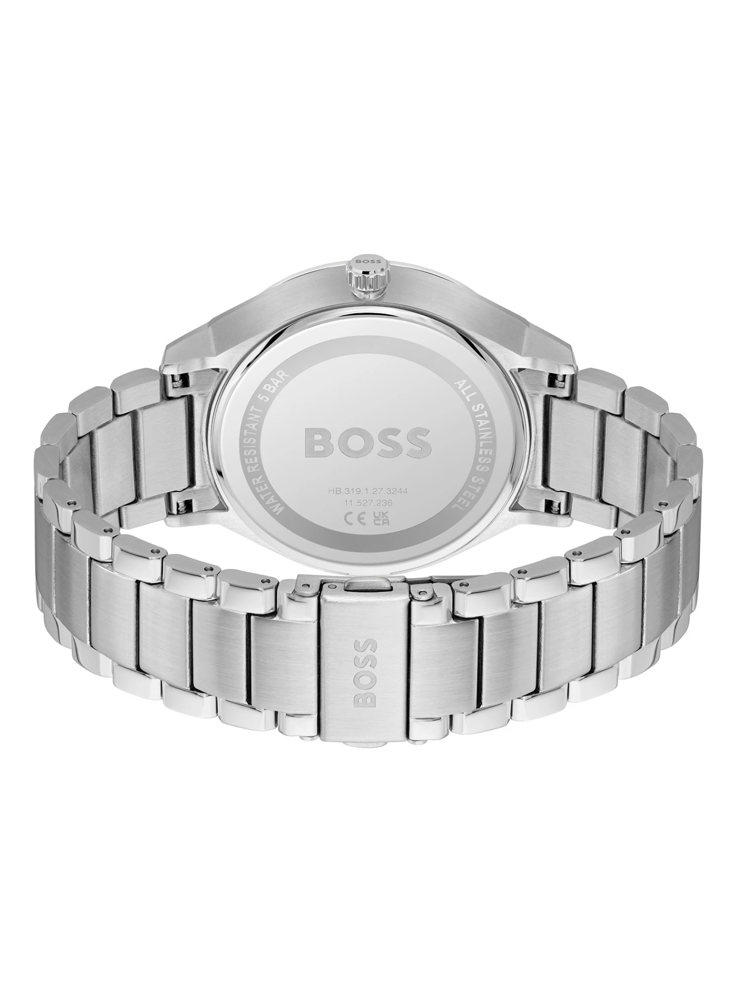 BOSS Tyler Steel Watch - Silver 3 BOSS Tyler Steel Watch - Silver - Image 3