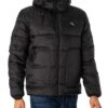 Calvin Klein Jeans Trim Padded Jacket - Black