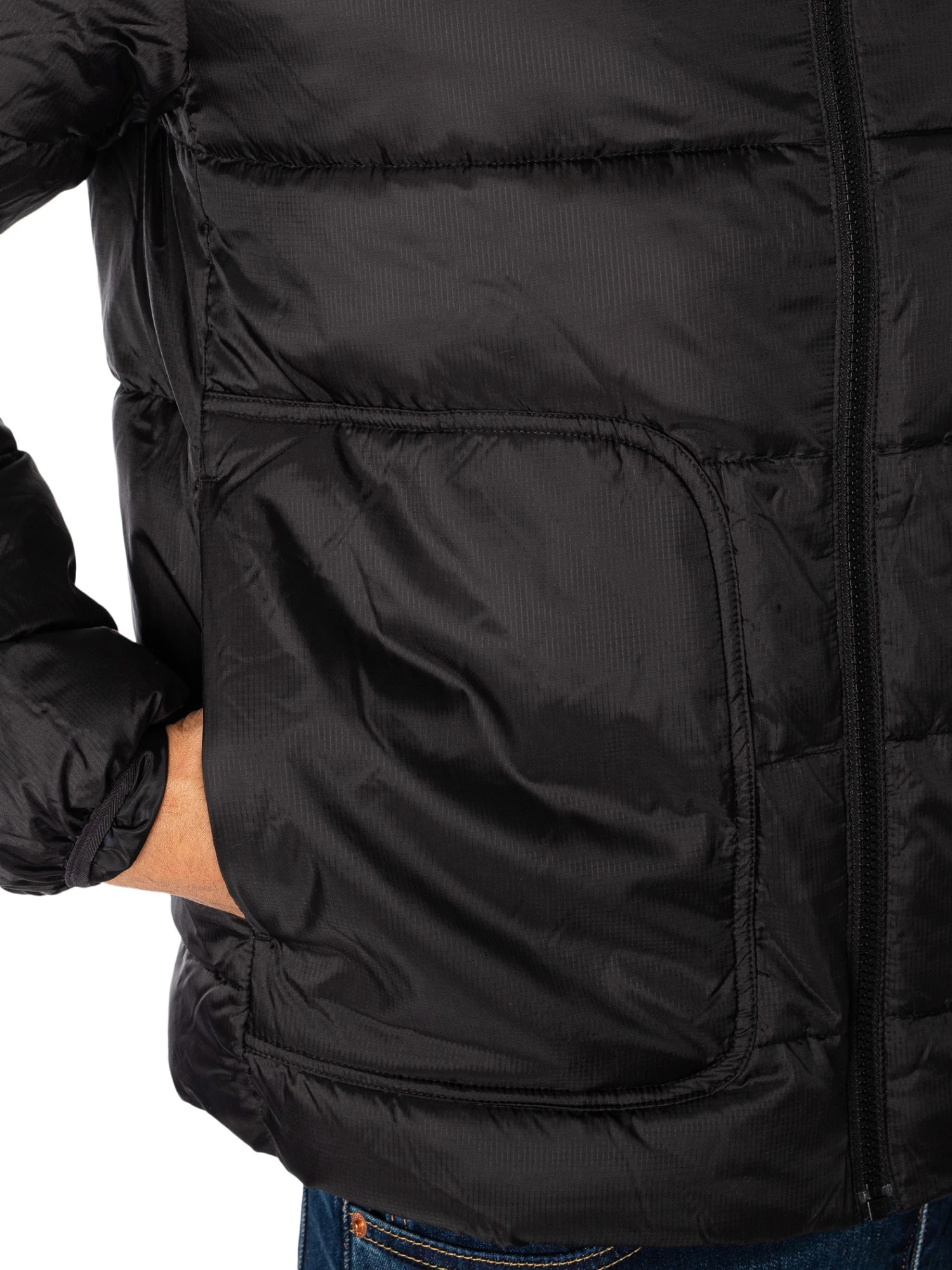 Calvin Klein Jeans Trim Padded Jacket - Black 5 Calvin Klein Jeans Trim Padded Jacket - Black - Image 5