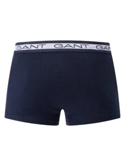 GANT 3 Pack Basic Trunks - Blue/Red/Navy -Standout Fashion Shop 48315h