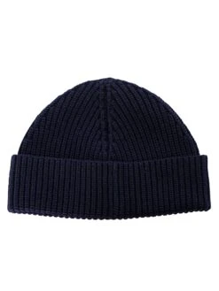 GANT Cotton Rib Knit Beanie - Marine -Standout Fashion Shop 48320c