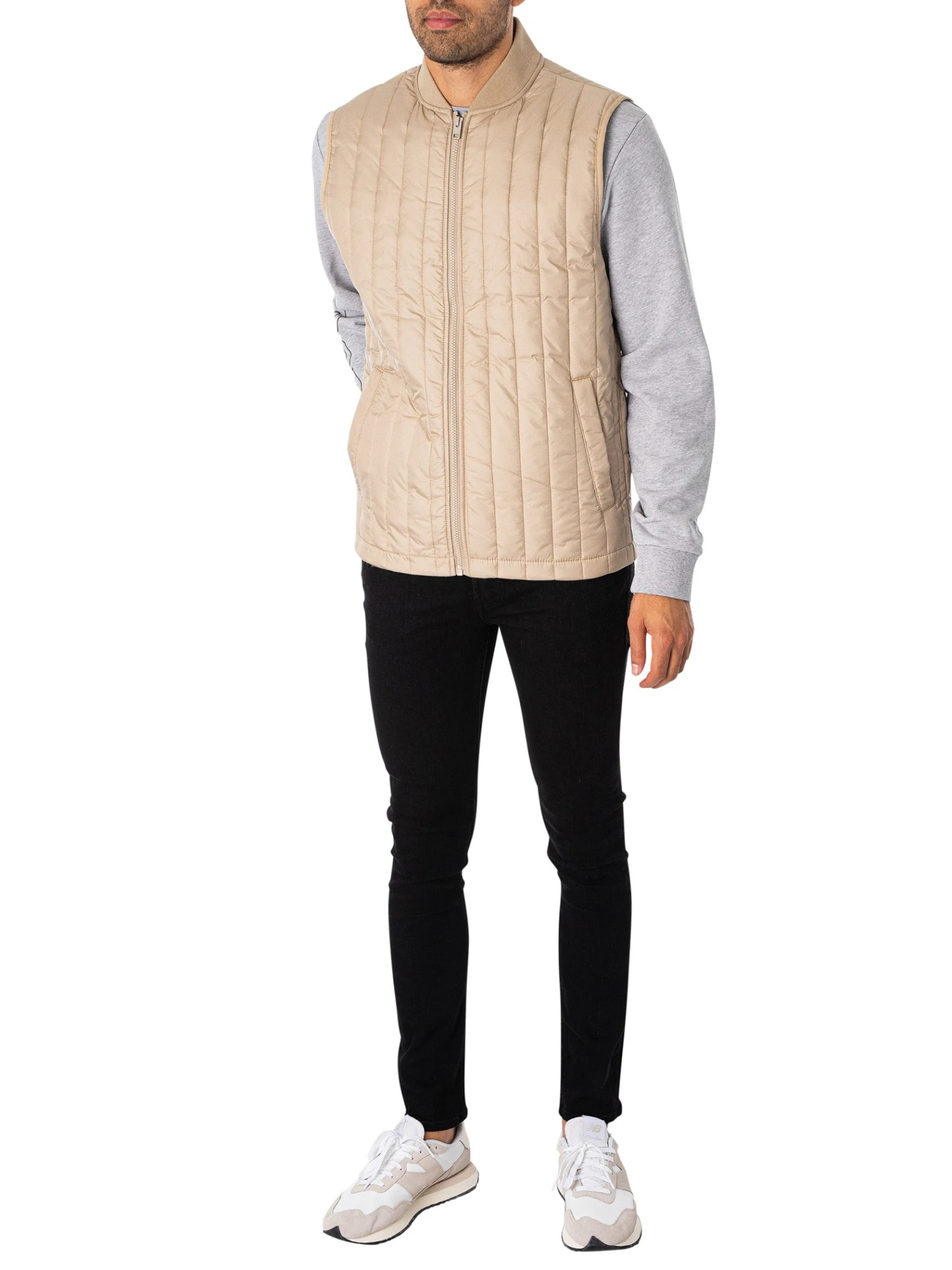 Jack & Jones City Liner Gilet - Crockery 5 Jack & Jones City Liner Gilet - Crockery - Image 5