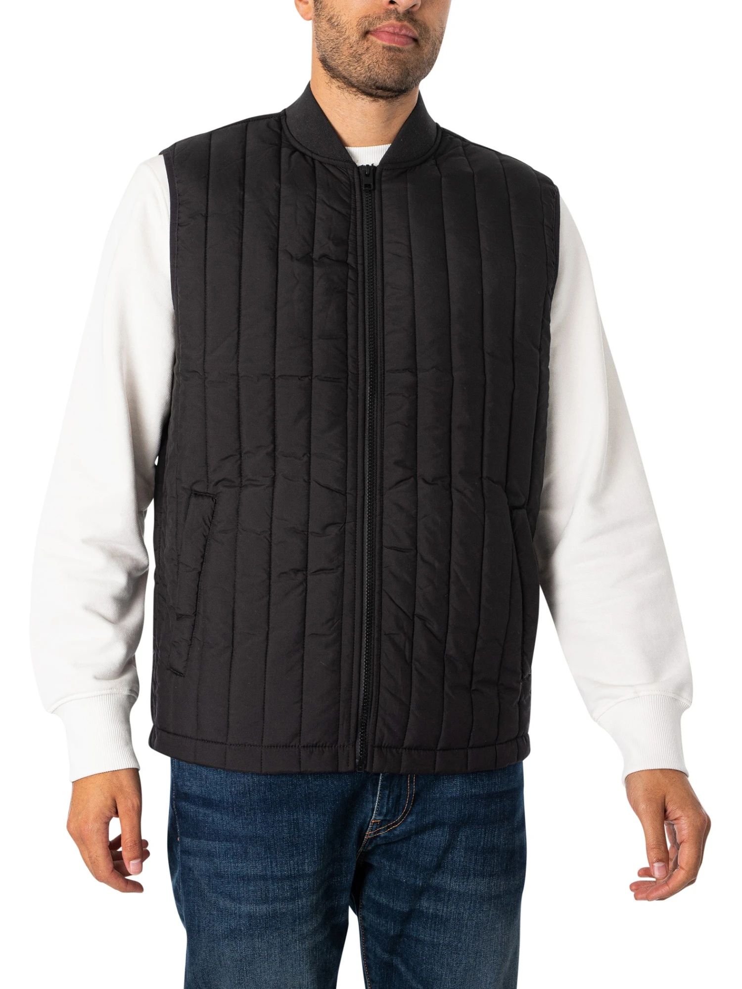 Jack & Jones City Liner Gilet - Black 1 Jack & Jones City Liner Gilet - Black