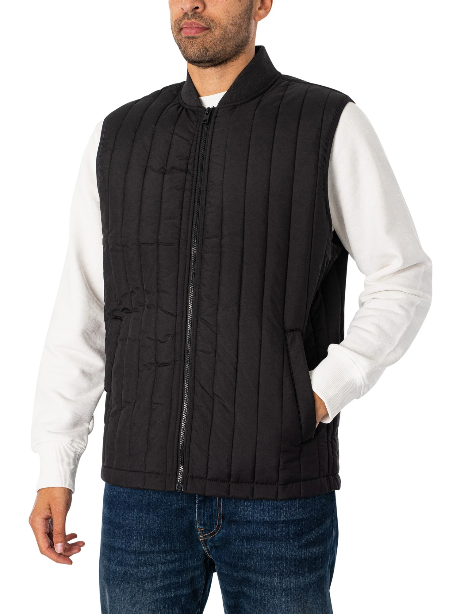 Jack & Jones City Liner Gilet - Black 2 Jack & Jones City Liner Gilet - Black - Image 2
