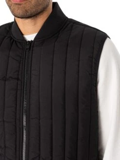 Jack & Jones City Liner Gilet - Black 9 Jack & Jones City Liner Gilet - Black -Standout Fashion Shop 48344d