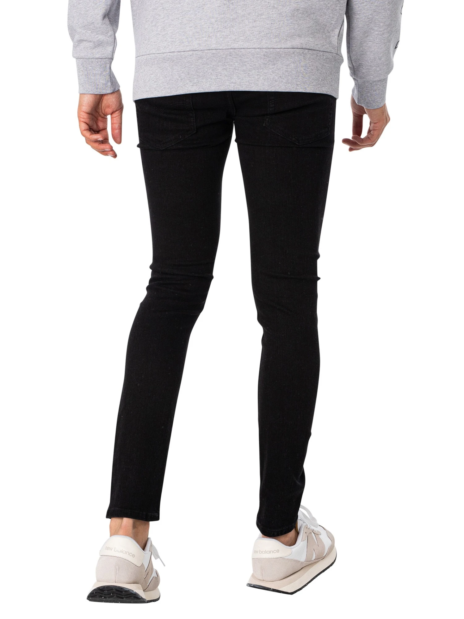 Jack & Jones Liam Original 773 Skinny Jeans - Black Denim 3 Jack & Jones Liam Original 773 Skinny Jeans - Black Denim - Image 3