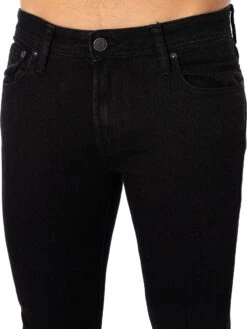 Jack & Jones Liam Original 773 Skinny Jeans - Black Denim 9 Jack & Jones Liam Original 773 Skinny Jeans - Black Denim -Standout Fashion Shop 48345e