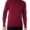 John Smedley Cotswold Longsleeved Polo Shirt - Bordeaux