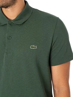 Lacoste Regular Fit Polo Shirt - Dark Green -Standout Fashion Shop 48369d