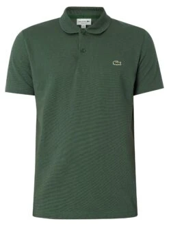 Lacoste Regular Fit Polo Shirt - Dark Green -Standout Fashion Shop 48369e
