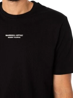 Marshall Artist Injection T-Shirt - Black -Standout Fashion Shop 48381d