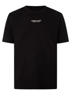 Marshall Artist Injection T-Shirt - Black -Standout Fashion Shop 48381e