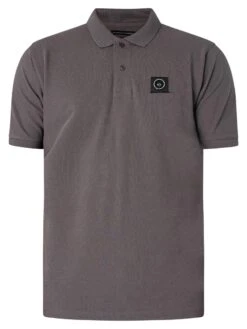Marshall Artist Siren Polo Shirt - Gull Grey -Standout Fashion Shop 48383e