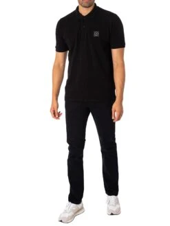 Marshall Artist Siren Polo Shirt - Black -Standout Fashion Shop 48384e