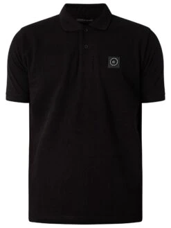 Marshall Artist Siren Polo Shirt - Black -Standout Fashion Shop 48384f