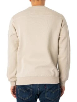 Marshall Artist Siren Sweatshirt - Stone -Standout Fashion Shop 48386c
