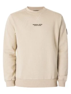 Marshall Artist Siren Sweatshirt - Stone -Standout Fashion Shop 48386e