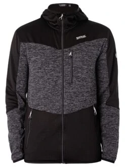 Regatta Cadford V Full-Zip Fleece - Seal Grey Black 11 Regatta Cadford V Full-Zip Fleece - Seal Grey Black -Standout Fashion Shop 48394f