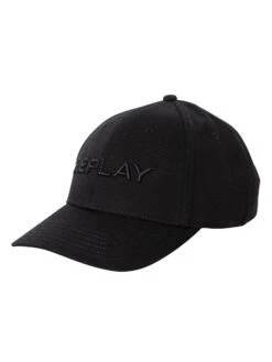 Replay Brand Baseball Cap - Black