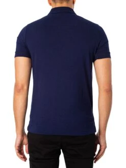 Replay Diamond Logo Polo Shirt - Blue 8 Replay Diamond Logo Polo Shirt - Blue -Standout Fashion Shop 48408c