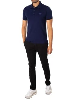 Replay Diamond Logo Polo Shirt - Blue 10 Replay Diamond Logo Polo Shirt - Blue -Standout Fashion Shop 48408e