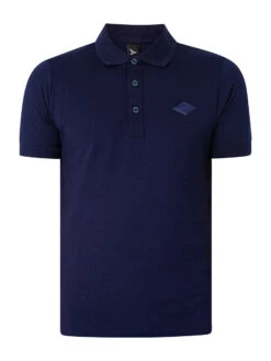 Replay Diamond Logo Polo Shirt - Blue 11 Replay Diamond Logo Polo Shirt - Blue -Standout Fashion Shop 48408f